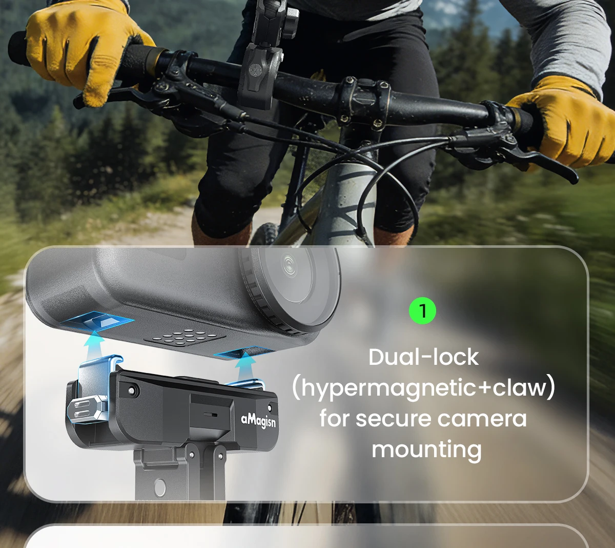 Magnetischer Schnellverschluss-Ladeadapter mit zwei Klauen für DJI OSMO Nano-Zubehör, Dual-Klauen-Schnittstelle – Detail 15