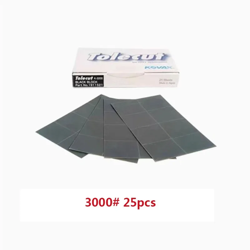 Square Sandpaper Set 25pcs Car Paint Stains Polishing Beauty Paste Scratch Repair sandpaper set mini sandpaper kit