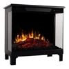 3-Sided Electric Fireplace Stove Heater LED Wi-Fi Alexa Google Remote Control Ambiance Auto Shut-Off Timer Vibrant Colors Smart 1