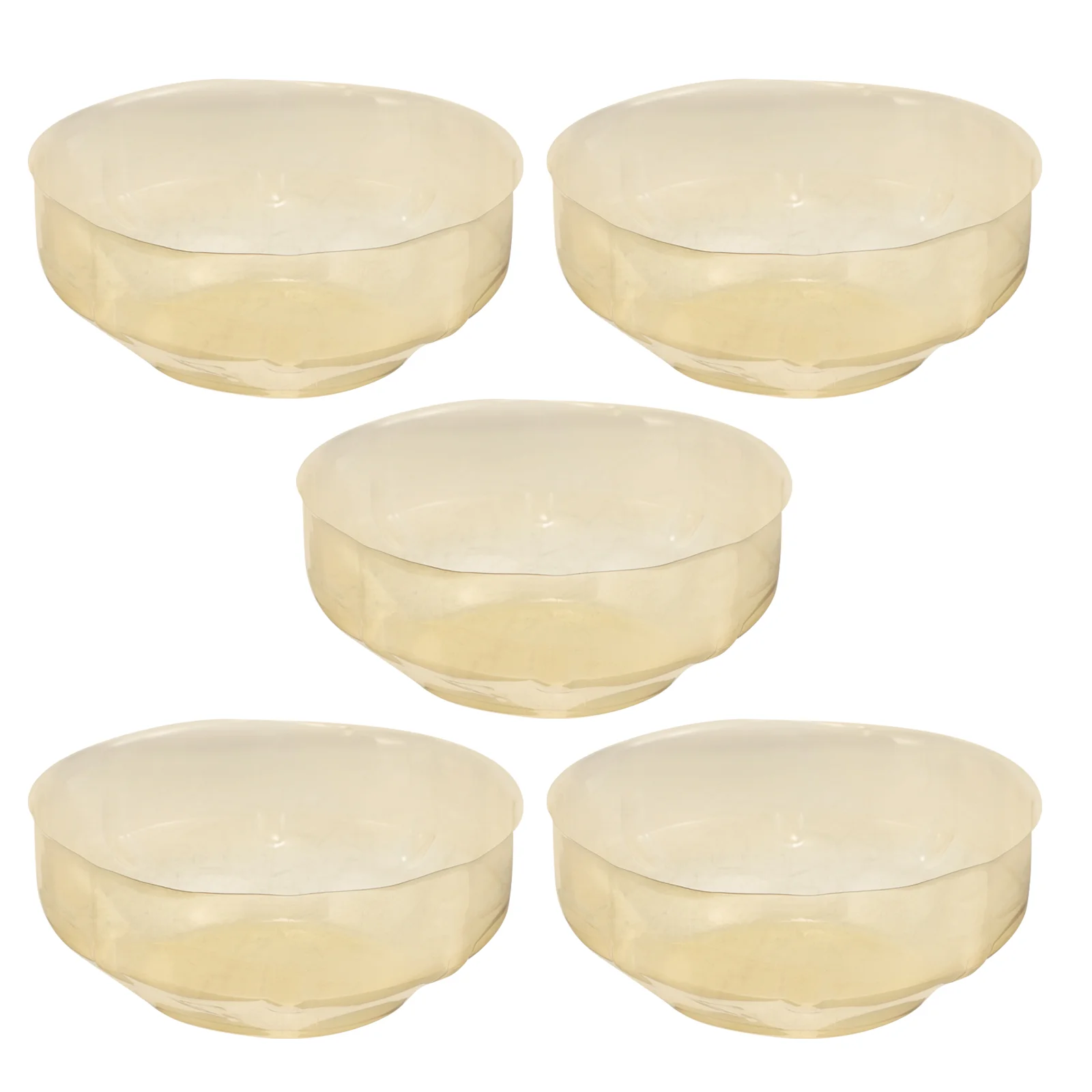 5 Pcs Radiation Smoke Dust Cover Alarm Cap Decorative Light Brown Travel