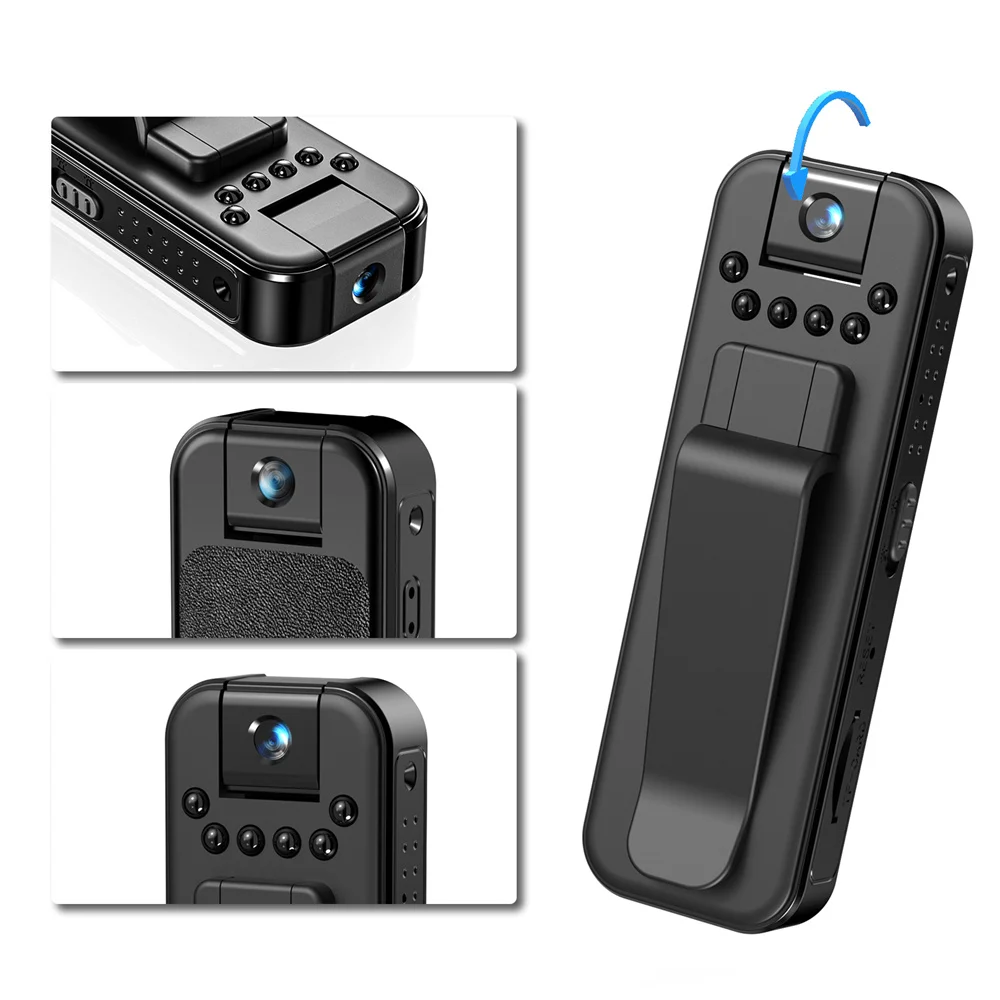 

MD13 HD 1080P Mini Camera Portable Small Digital Video Recorder Police BodyCam Infrared Night Vision Miniature Camcorder