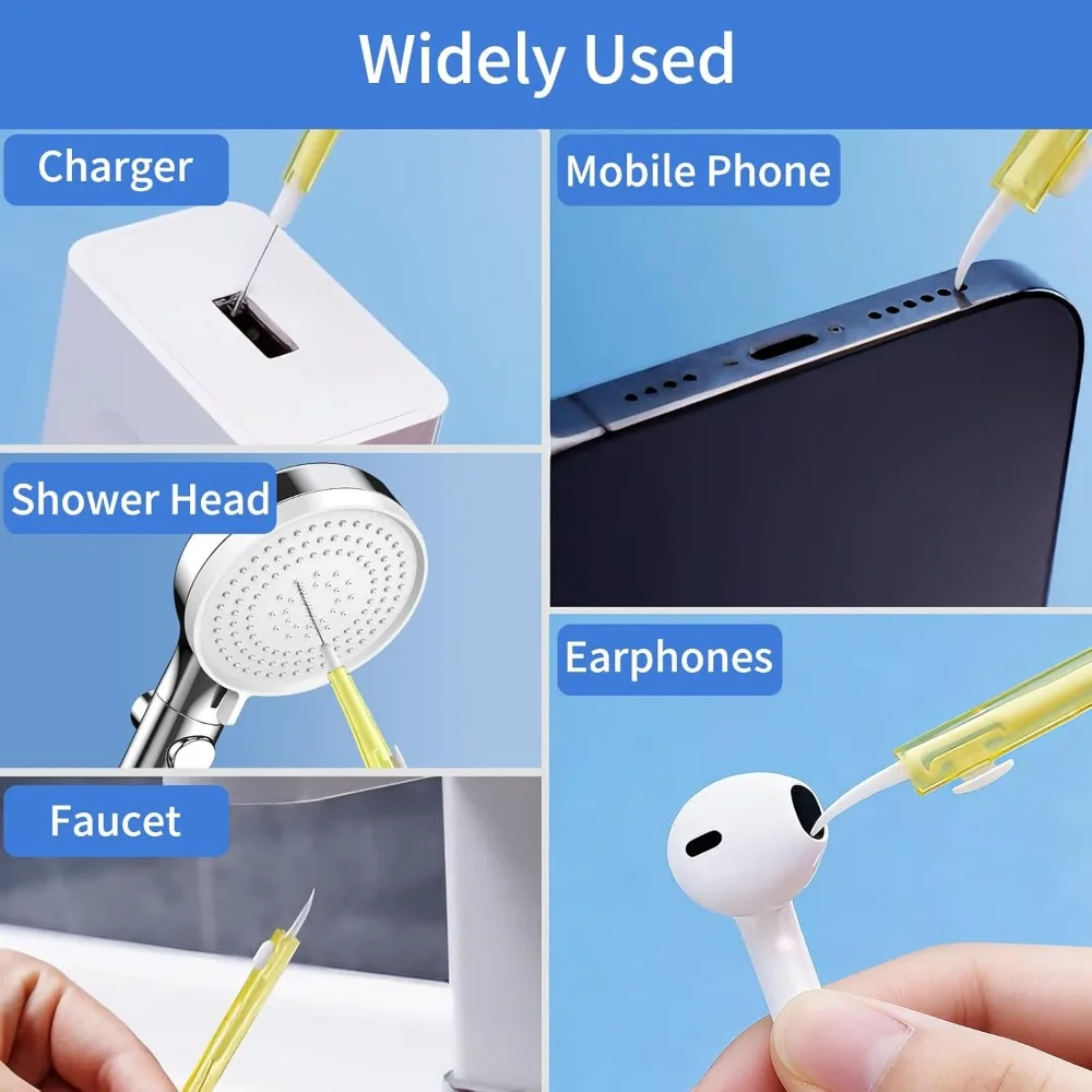 Ultimate Mobile Device Cleaning Kit - Retractable Brush & Dust Plug Set