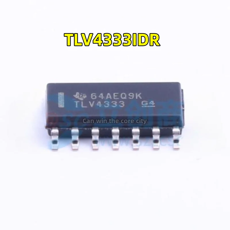 

10 PCS / LOT new TLV4333IDR TLV4333 4333 SOP-14 universal operational amplifier original in stock