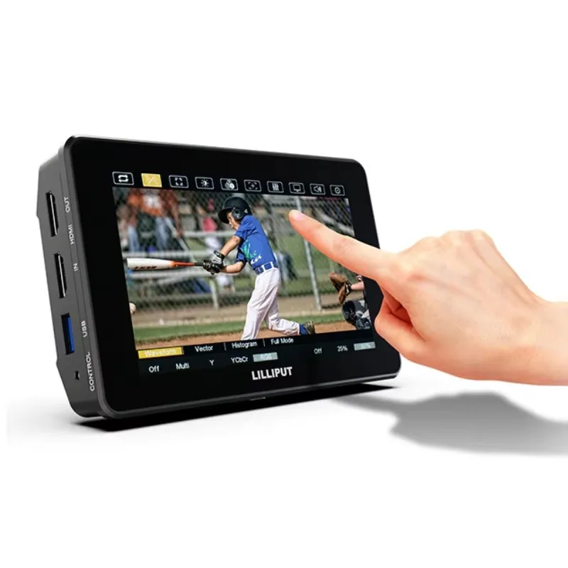 LILLIPUT HT5S 5.5Inch 1080P 2000nits Ultra-Bright Touch Camera Control Monitor Support 3G-SDI HDMI-compatible2.0 3DLUT