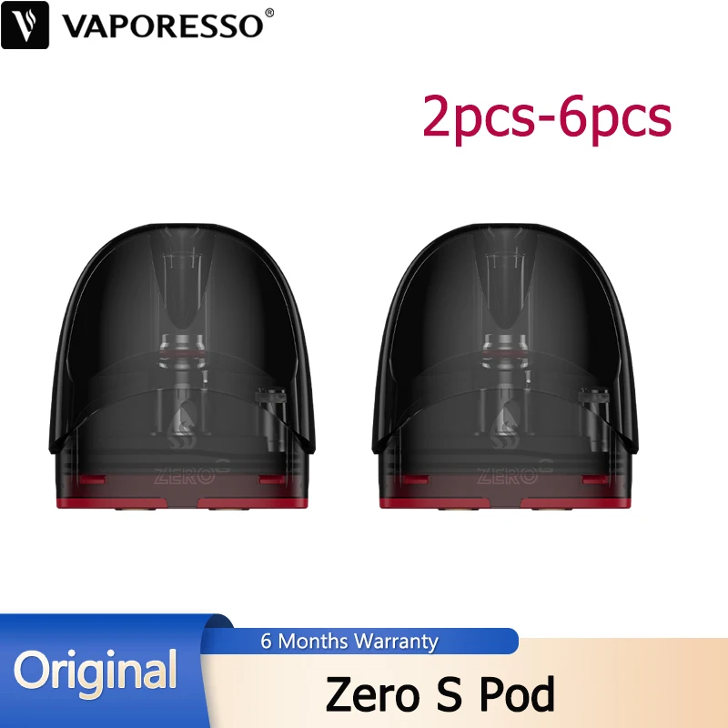 2pcs 6pcs Vaporesso Zero S Pod 1.2ohm Mesh / Zero 2 Pod Cartridge 1