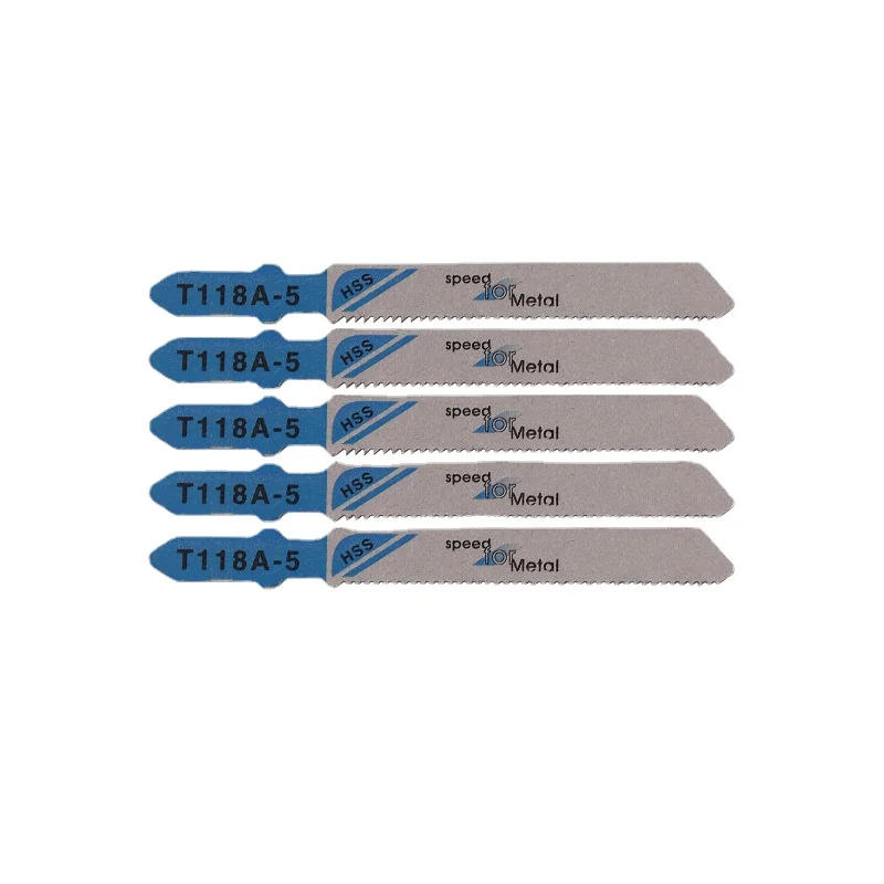 Jig Saw Blades Reciprocating Saw Blades Scroll Saw Blades Hacksaw Blade Circular Saw Blade 5PCS for Woodworking Metal Plastic Machines