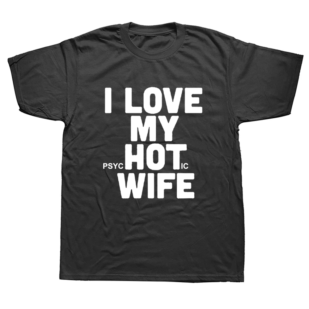 Good Quality Tshirts | Men's T-shirt Joke | Funny Men T-shirt | Wife Wife  Shirt - Love Hot - Aliexpress