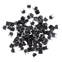 100PCS Tactile Push Button Vertical Micro Switch Touch Button 6X6X5mm Momentary Tactile Switch Button Electronic Components - Image 4