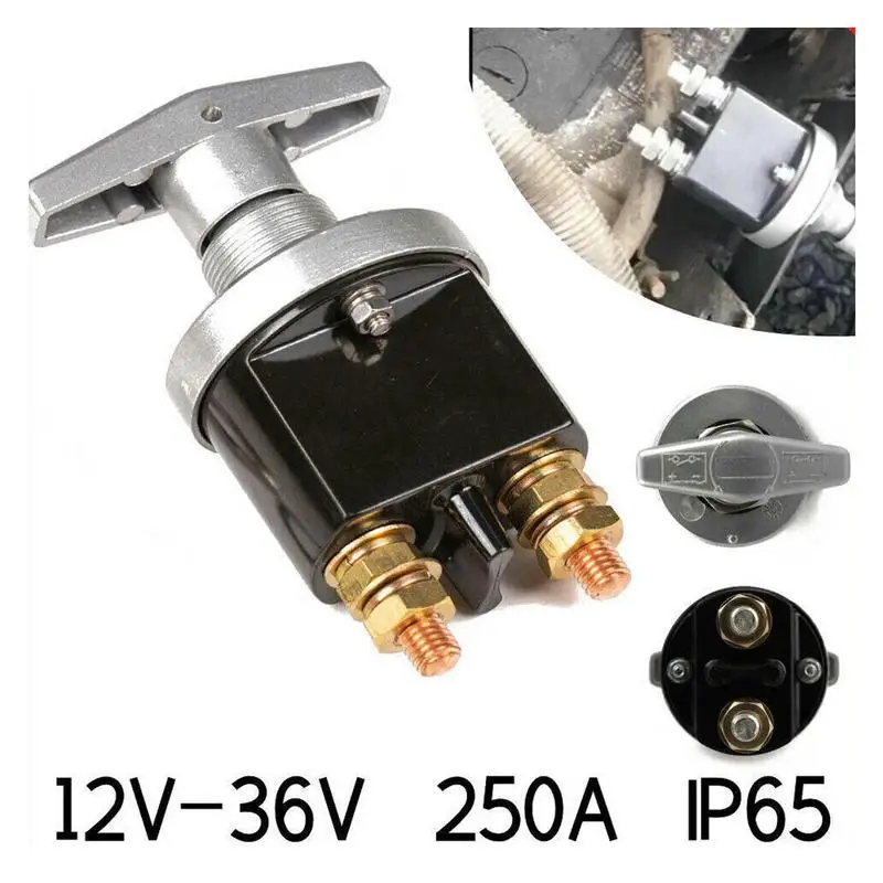 Car Battery Cut Off Switch 12V 24V Auto Battery Connection Breaker