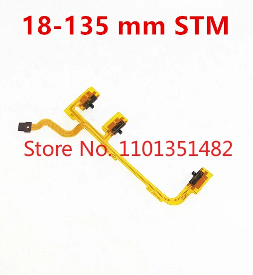 

New Lens Anti shake Switch Flex Cable For Canon EFS 18-135mm 18-135 mm STM USM Repair Part with socket