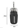 Screwdriver Bit Storage Tool Box 10 Holes Can Install Batch Header for Electric Tool Box Man Gift 6