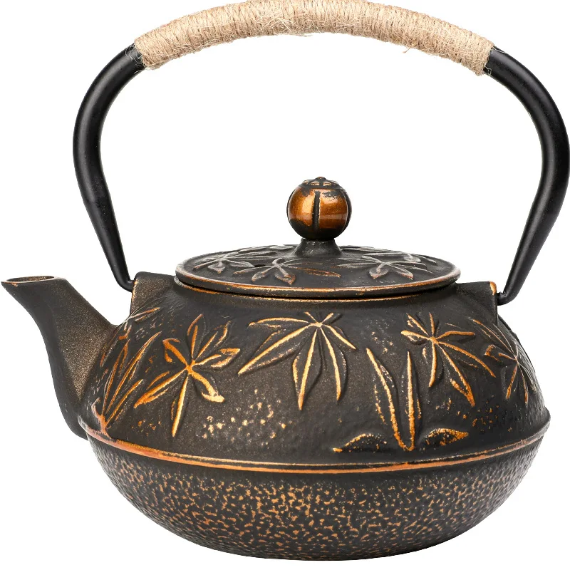 

Premium Cast Iron Teapot for Brewing and Boiling - Handmade Teapots