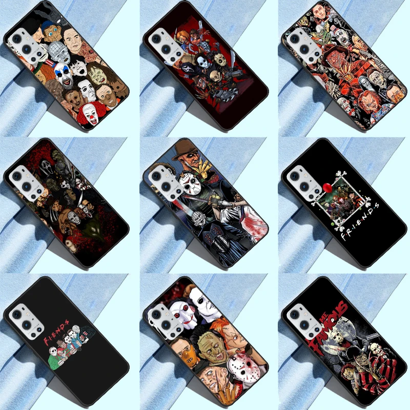 Film Film Horror Icone Custodia In Silicone Per Telefono Per Oneplus 10 9 Pro 10R 9 R 9Rt Ace 8T Cover Per One Plus Nord 2 T Custodia Morbida