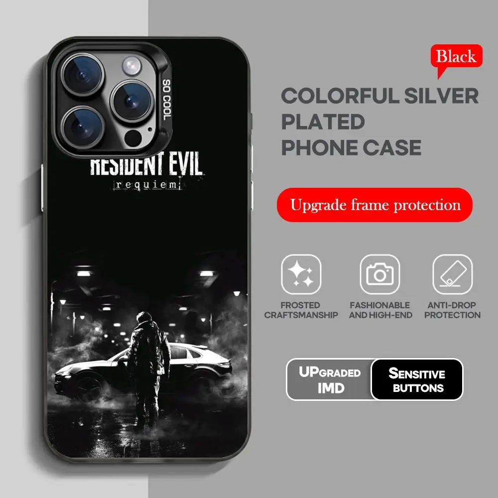 Resident Evil Requiem Anti-Fall Matte Phone Case