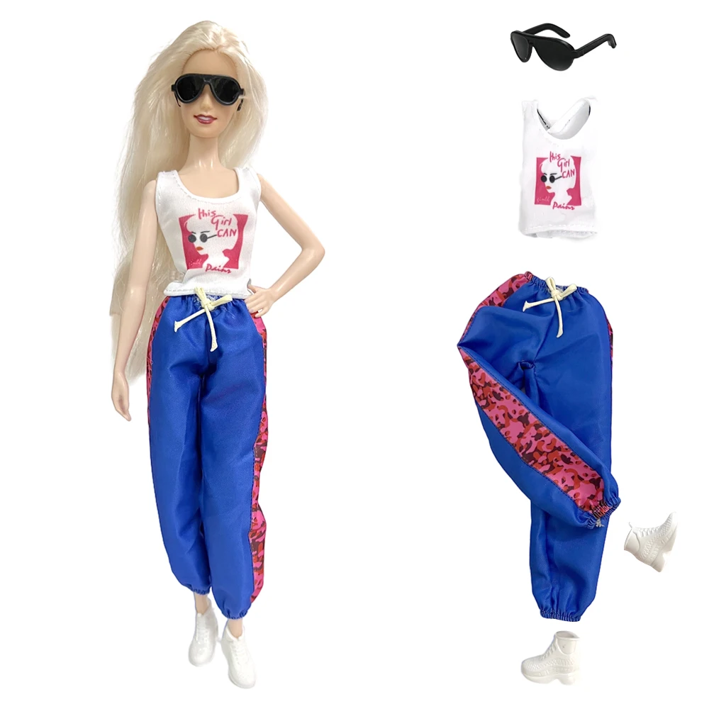 8 Vestiti Per Bambola Da 11,5 Pollici | Set Di Abiti Sportivi E Pigiama Per Fashion Doll (Bambola Esclusa)