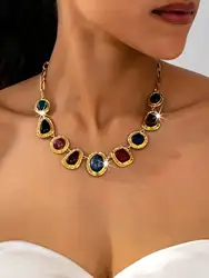 Elegant Women's Pendant Necklace - Luxurious, Fashionable, and Versatile Design (Gold - color)
