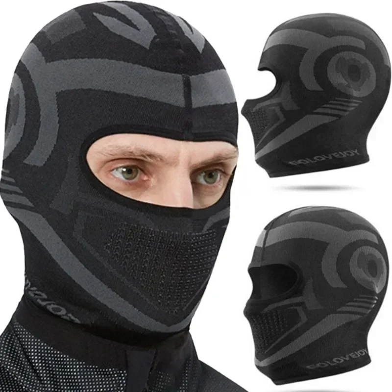 

Breathable Headgear Balaclava Motorcycle Biycle Windproof Sunscreen Cycling Sports Full Face Mask Soft Headgear for Men Women