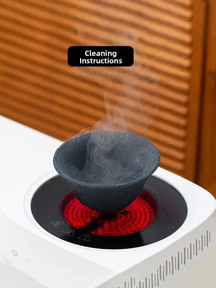 Mineral Stone Tea Strainer Home Use Tea Filter Tea Set Accories One-Piece Public Cup Tea Brewing Tool Hole-Free Tea Drain