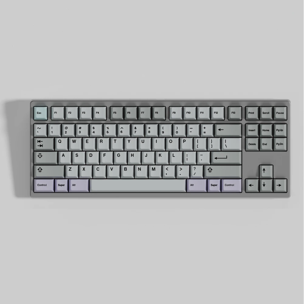 PBT 키캡 GMK 무음 키캡 체리 프로파일 염료 승화 키캡 MX 기계식 키보드용 2.25U 2.75U 앨리스 ANSI ISO 레이아웃