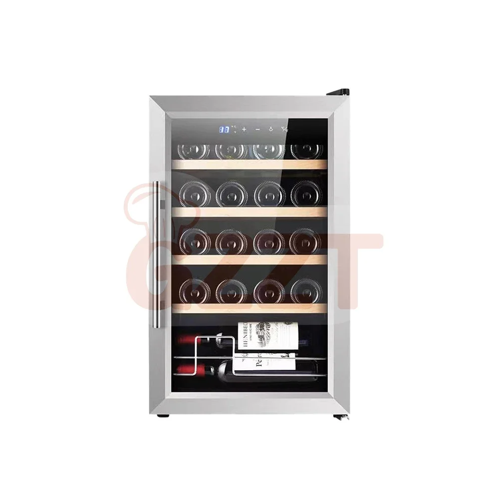 Customization Luxury Semiconductor Electric Insulated Mini Wine Chiller Cooler Digital Display Refrigerator Fridge Showcase