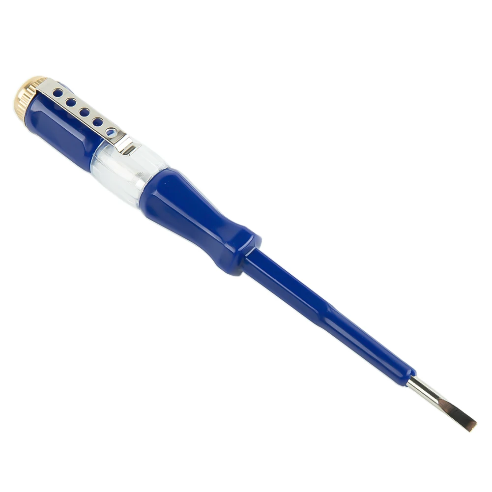 

Multifunctional Test Pen Flat Screwdriver 121mm Accessories Electric Tool Hand Tool LED Replacement Spare Parts