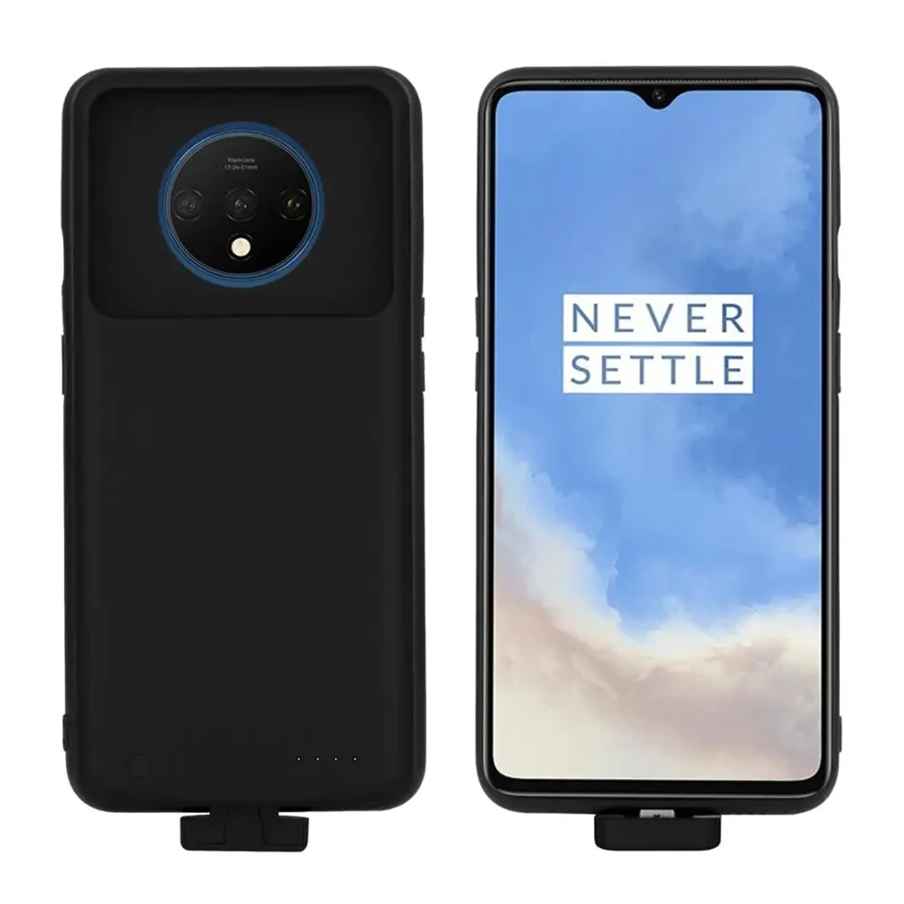 Power Bank Case For Oneplus 7T Battery Charger Cases 5000mAh External Charging PoverBank Cover For One Plus 7T Battery Cover