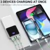 Power Bank Battery Pack Portable Charger, 10000mAh, PD 22.5W, Slim Design, 3 Outputs & 2 Inputs with LCD Display 2