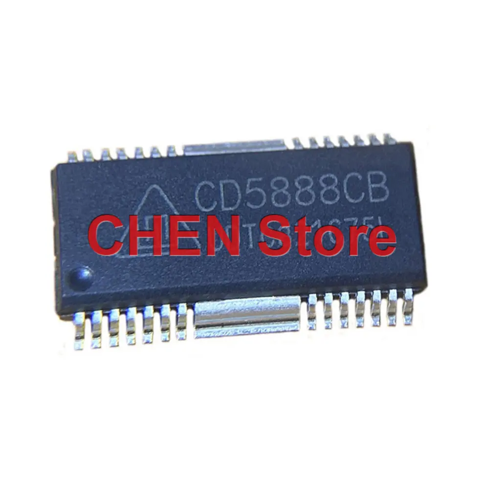 

Новый оригинальный чип двигателя CD5888CB SMD SOP28 CD5888, пятиканальный привод, совместимый чип интегральной схемы SA5888/AM5888, 20 шт.