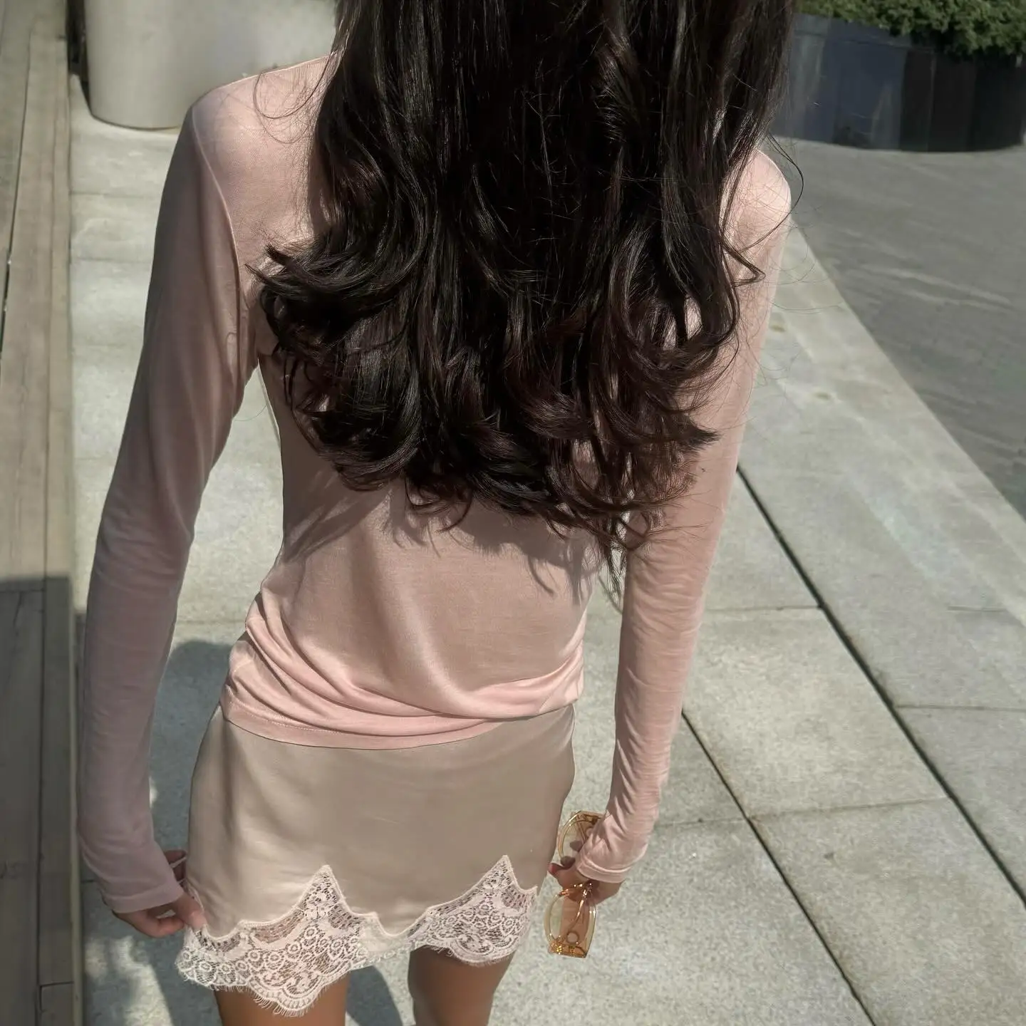 pink skirt in stock
