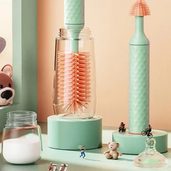 Electric 360° Silicone Bottle Brush 1