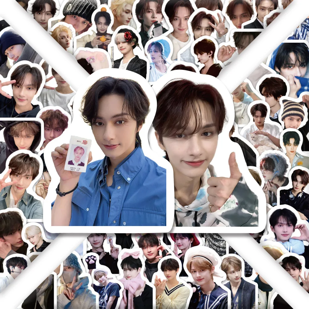 100PCS Wen Junhui 스티커 Moon Junhwi 낙서 스티커 DIY 일기 전화 케이스 수제 스크랩북 미적 스티커