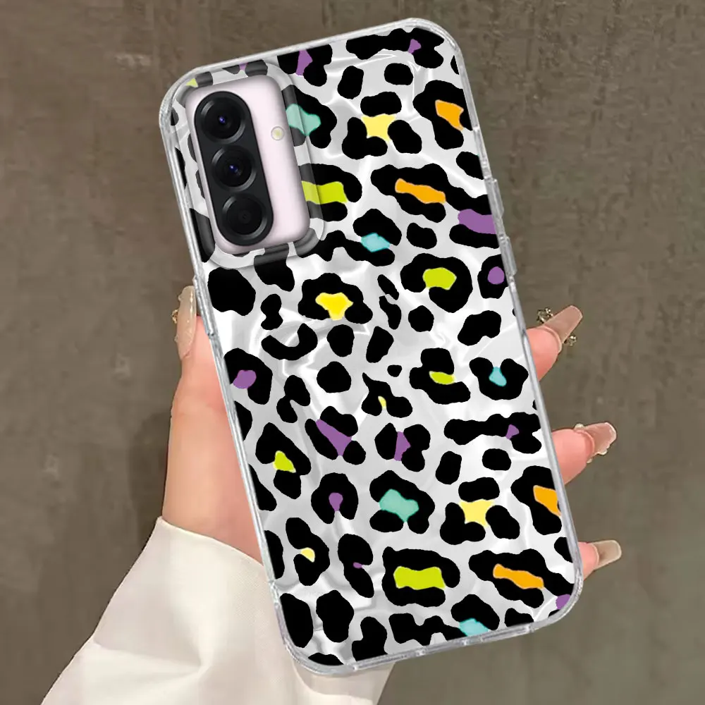 Korean Leopard Print Girls Phone Case Cover