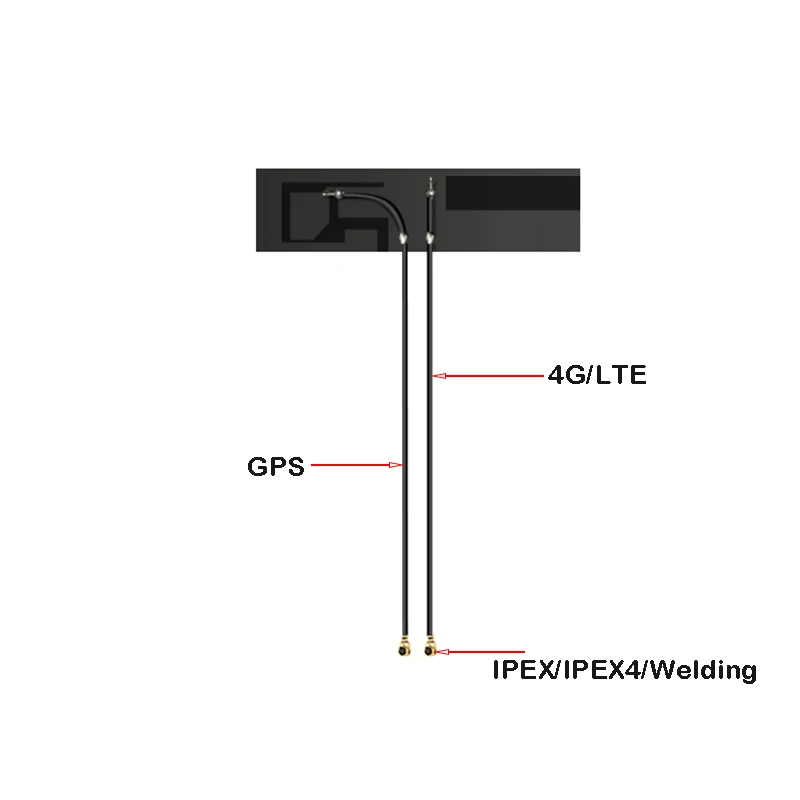 700-2700MHz Internal 4G GPS Combined FPC Navigation Positioning 3G GSM LTE Flexible Antenna Booster For Quectel EG25-G EC25-AF