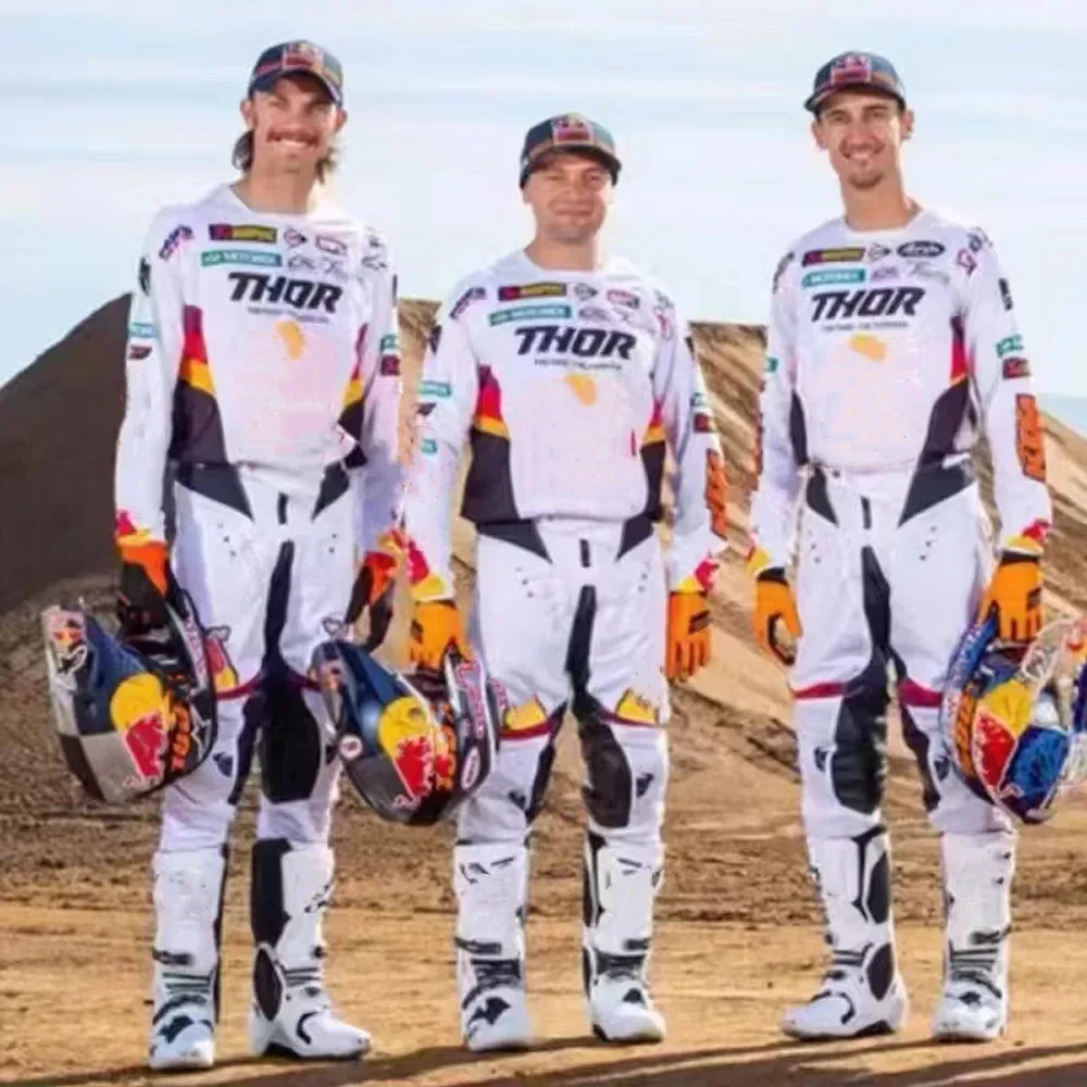 성인용 MX 저지 및 바지, 모토크로스 레이싱 기어 세트, 오토바이 복장, ATV UTV MTB 자전거 저지 세트, 오토바이 바지, 신제품