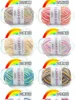 1Pc 50g Milk Cotton Knitting Yarn Crochet Yarn Hand Knitted Line DIY Knit Sweater Scarf Hat sock blanket amigurumi threads 120M 6