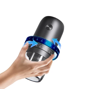 Portable USB Electric Coffee Bean Grinder 40 Gears Adjustable Rechargeable Mini Coffee Machine for Household Use 1