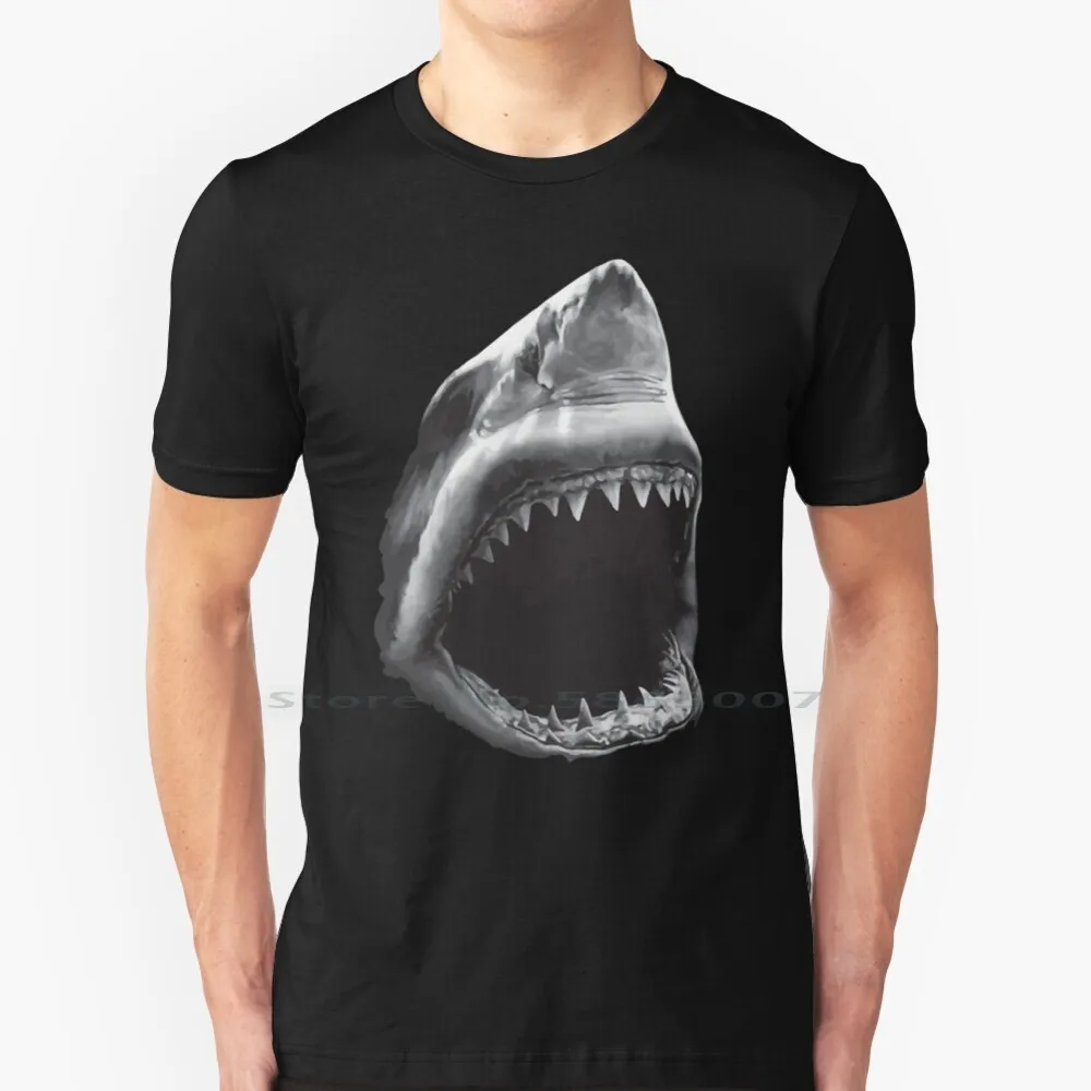 Shark V.01 T Shirt Cotton 6Xl Ocean Cute Blue Fish Sea Whale Shark Animals Summer Happy Marine Scuba California Cartoon Cheap
