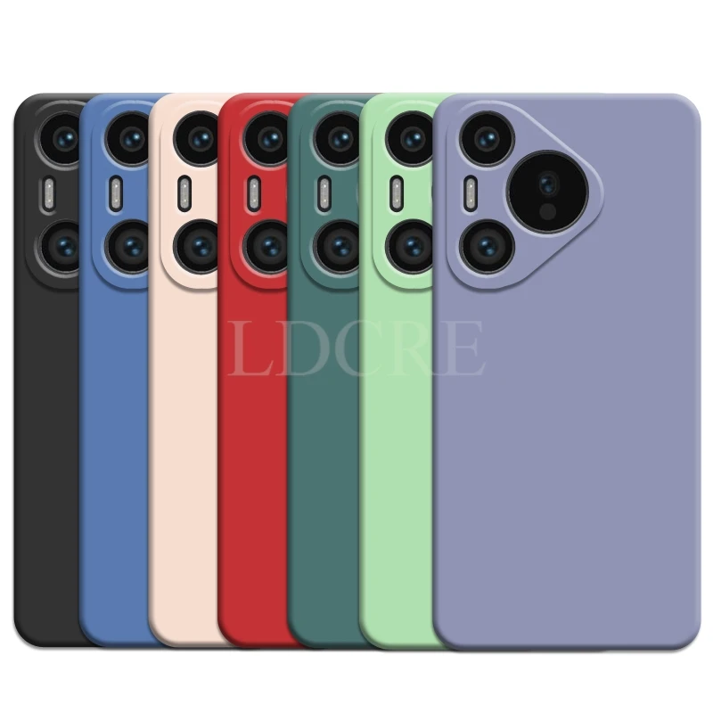Liquid Silicone Soft Rubber Phone Case Cover - Enhanced Protection