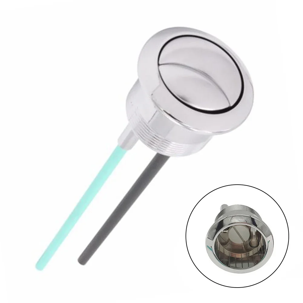 For Geberit Impuls 250 Dual Button Flush Valve Toilet Push Plastic Silver Parts Bathroom Accessories