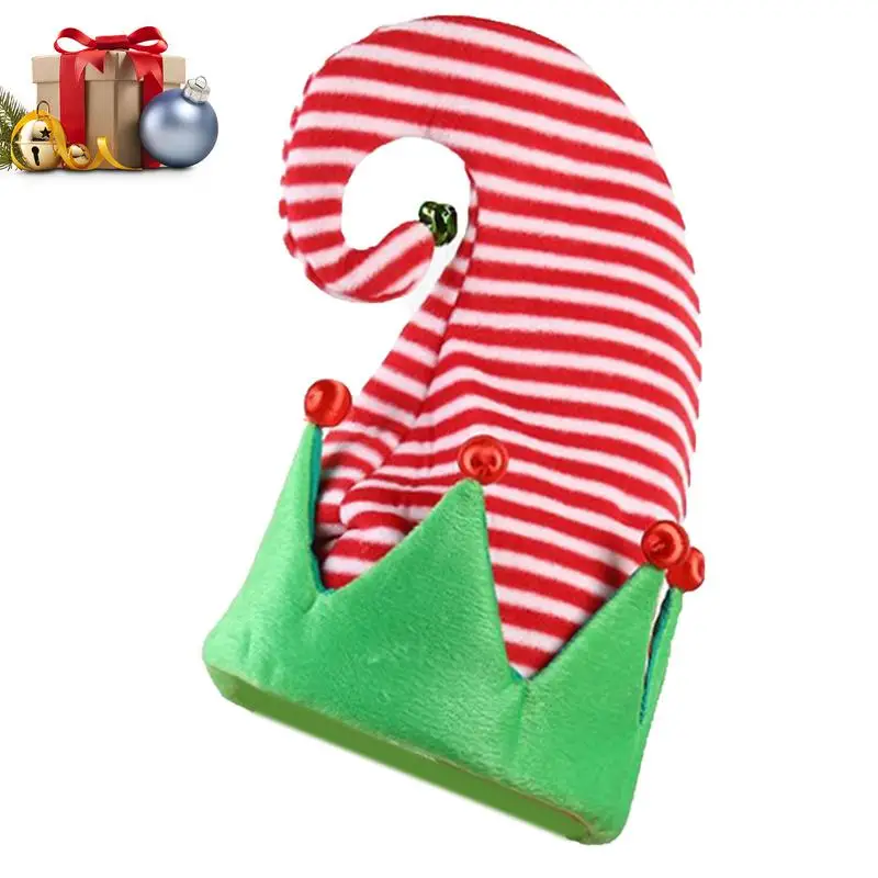 

Elf Christmas Hat Christmas Santa Elf Hat Long Plush Santa Hat Christmas Holiday Party Costume Favors Gifts Accessories