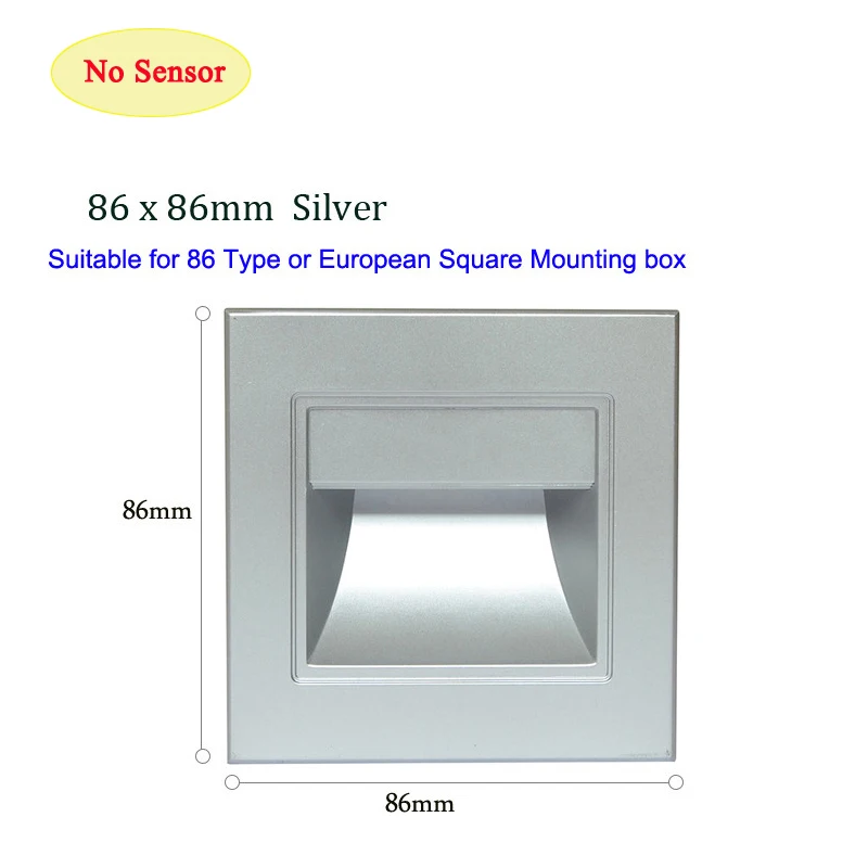 No Sensor - Silver