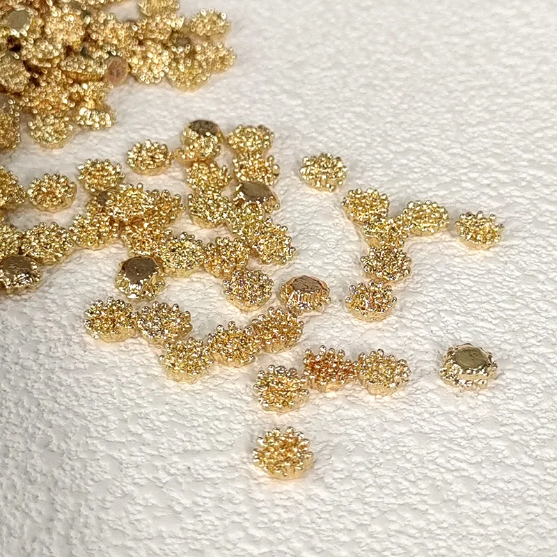 MSCFTFB 100-Piece Rose Resin Charms - Flower Cabochons For Jewelry Making & Crafts