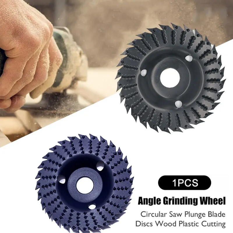 

Round Wood Angle Grinding Wheel Abrasive Disc Angle Grinder Carbide Coating 22mm Bore Shaping Sanding Carving Rotary Tool