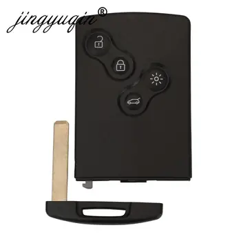 Keyforkess Vivavoce Keyless Smart Card Per Renault Megane III Fluence Laguna III Scenic Clio Captur Koleos 433MHz FSK PCF7952 chiave A Distanza - Jingyuqin Vivavoce Keyless Smart Card Per Renault Megane III Fluence Laguna III Scenic Clio Captur