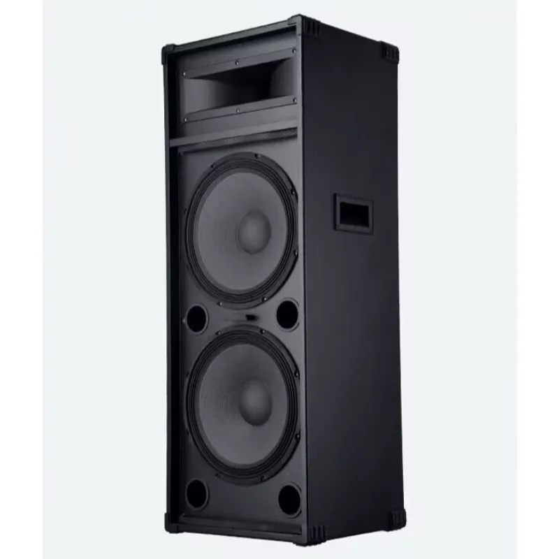 KYYSLB Dual 15 inch Outdoor Stage Sound System, High Power Wedding Meeting KTV Speaker, Professional Sound System