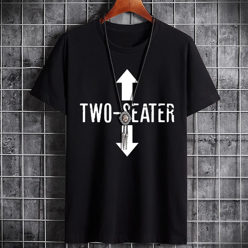 

Футболка мужская с круглым вырезом, тенниска из чистого хлопка, удобная модная универсальная майка с принтом, лето