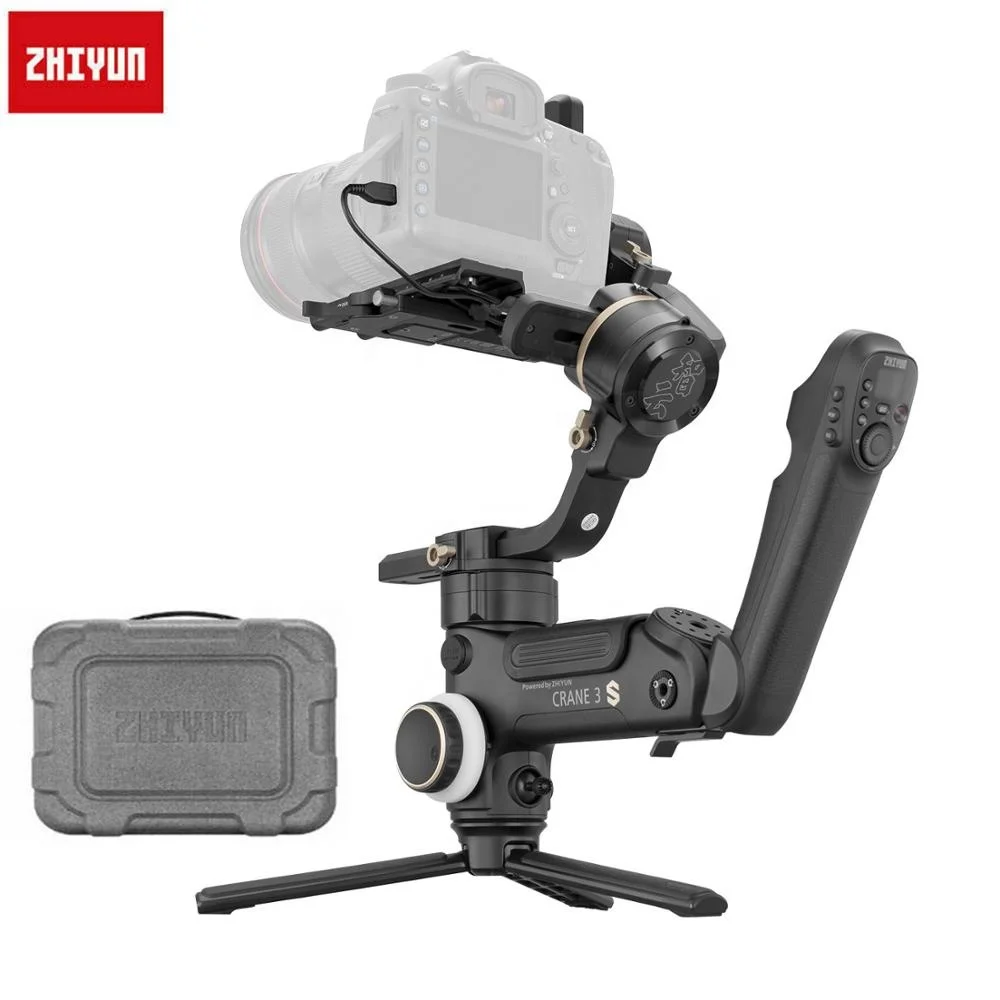 

ZHIYUN Crane 3S Crane 3S-E 3S Pro 3-Axis Gimble Stabilizer Servo Follow Focus 6.5KG playload for DSLR camer Handheld Gimbal
