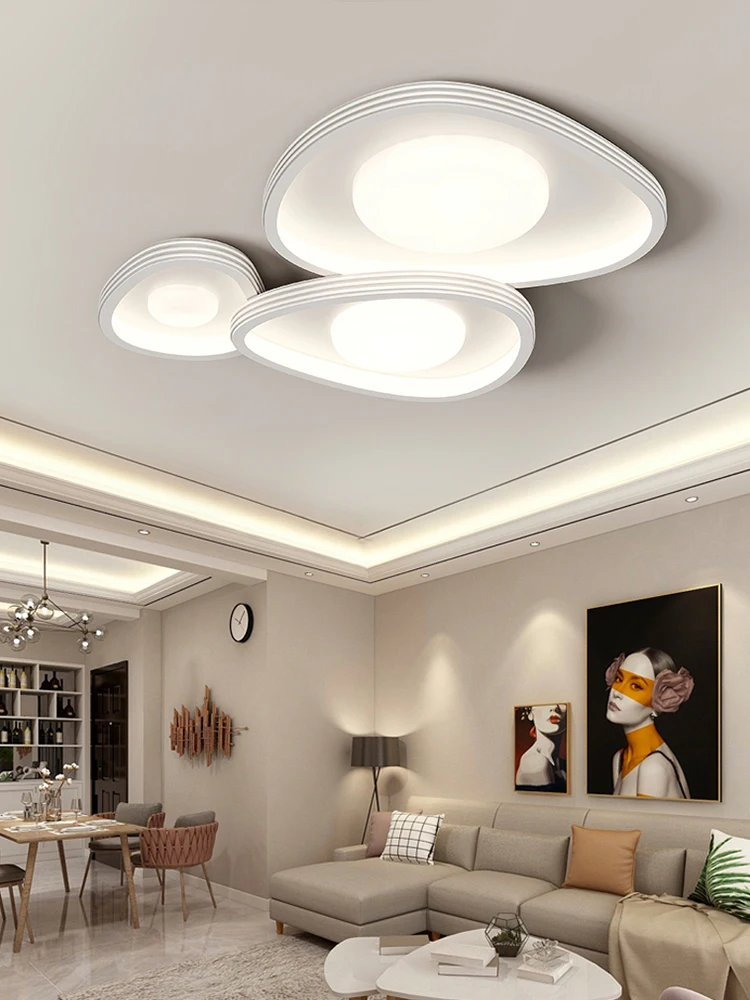 

Modern LED Ceiling Light Is Used For Dining Room Bedroom Living Room Kitchen Green 3-colors Remote Control Interior Decoration
