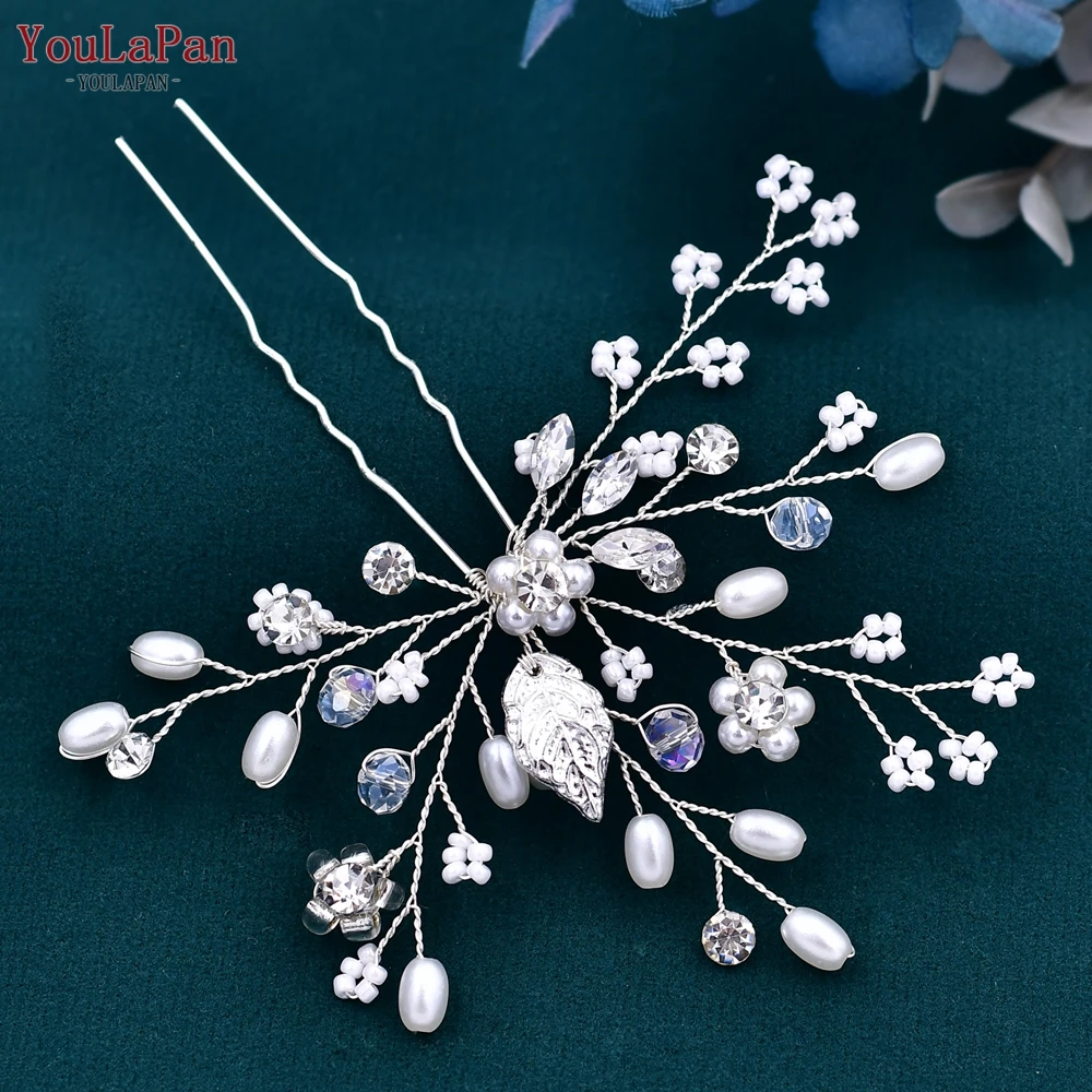 Hair Accessories Bridal Hair Accessories U Hair Pins Wedding Hair Accessories Rhinestone Headpieces Ladies Hairs Comb HP103-1