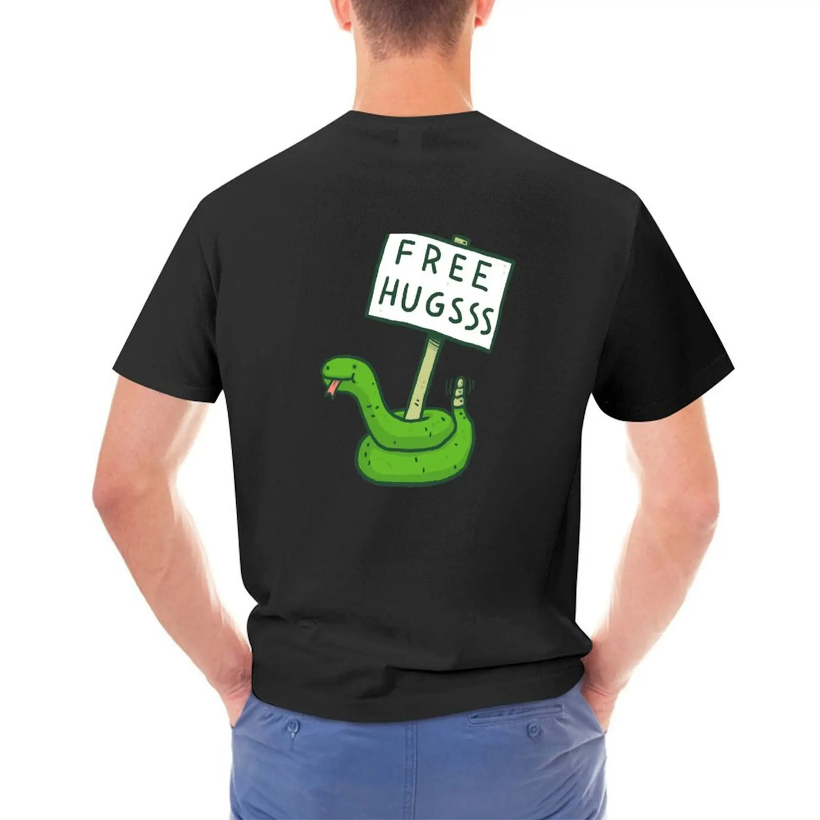 

Free Hugs T-Shirt plus sizes for a boy summer clothes mens t shirts